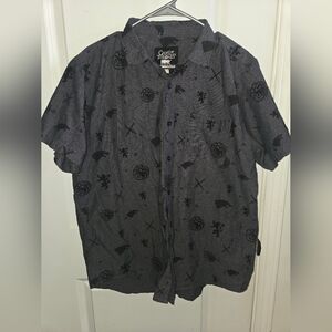 Men's Game‎ Of Thrones Button Down Xl Short